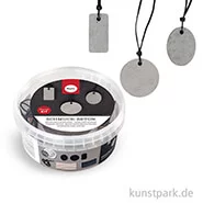 Artikelbild des Artikels “Rayher Schmuckbeton Starter Kit, mit 3 Formen + Zubehör “