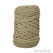 Artikelbild des Artikels “Braidy Recycling Garn, geflochten für Makramee, 250 g 4 mm | Schilf“