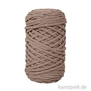 Artikelbild des Artikels “Braidy Recycling Garn, geflochten für Makramee, 250 g 4 mm | Taupe“