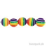 Artikelbild des Artikels “Regenbogen Perlen, Rund, 4 mm Durchmesser, 120 Stück “