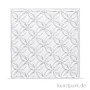 Artikelbild des Artikels “Relief-Eingießplatte für Fliese - Blumenzirkel “