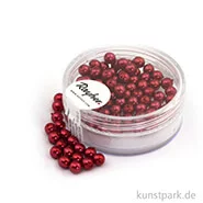 Artikelbild des Artikels “Renaissance Glaswachsperlen - 4 mm - 85 Stück Dose | Klassikrot“