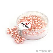 Artikelbild des Artikels “Renaissance Glaswachsperlen - 4 mm - 85 Stück Dose | Muschelrosa“