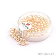 Artikelbild des Artikels “Renaissance Glaswachsperlen - 4 mm - 85 Stück Dose | Puderrosa“