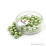 Artikelbild des Artikels “Renaissance Glaswachsperlen - 6 mm - 45 Stück Dose | Jade“