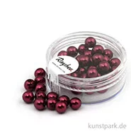 Artikelbild des Artikels “Renaissance Glaswachsperlen - 6 mm - 45 Stück Dose | Klassikrot“