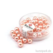 Artikelbild des Artikels “Renaissance Glaswachsperlen - 6 mm - 45 Stück Dose | Muschelrosa“