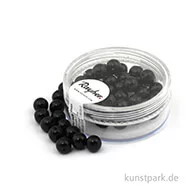 Artikelbild des Artikels “Renaissance Glaswachsperlen - 6 mm - 45 Stück Dose | Schwarz“