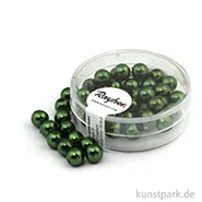 Artikelbild des Artikels “Renaissance Glaswachsperlen - 6 mm - 45 Stück Dose | Smaragd“