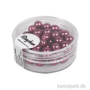 Artikelbild des Artikels “Renaissance Glaswachsperlen - 6 mm - 45 Stück Dose | Bordeaux“