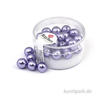 Artikelbild des Artikels “Renaissance Glaswachsperlen - 8 mm - 25 Stück Dose | Flieder“