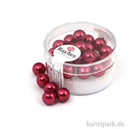Artikelbild des Artikels “Renaissance Glaswachsperlen - 8 mm - 25 Stück Dose | Klassikrot“