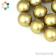 Artikelbild des Artikels “Renaissance Glaswachsperlen matt - 12 mm - 21 Stück “