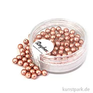 Artikelbild des Artikels “Renaissance Glaswachsperlen matt - 4 mm - 85 Stück Dose | Antikrosé“
