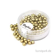 Artikelbild des Artikels “Renaissance Glaswachsperlen matt - 4 mm - 85 Stück Dose | Gold“