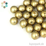 Artikelbild des Artikels “Renaissance Glaswachsperlen matt - 8 mm - 25 Stück “