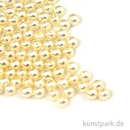 Artikelbild des Artikels “Renaissance Glaswachsperlen Weiß - 3 mm, 95 Stück “
