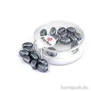 Artikelbild des Artikels “Renaissance-Olive - 9 x 6 mm - 20 Stück Dose | Anthrazit“