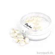 Artikelbild des Artikels “Renaissance-Olive - 9 x 6 mm - 20 Stück Dose | Weiß“