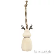 Artikelbild des Artikels “Rentier aus Holz mit Anhänger “