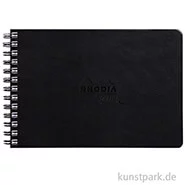 Artikelbild des Artikels “Rhodia Mixed Media Book, Spiral, 250g, 32 Blatt DIN A5 quer“