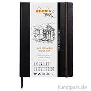 Artikelbild des Artikels “Rhodia Pen & Inkwash Book, 200 g/m², 32 Blatt DIN A4“