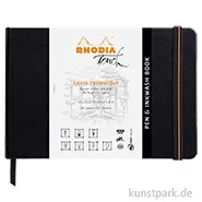 Artikelbild des Artikels “Rhodia Pen & Inkwash Book, 200 g/m², 32 Blatt DIN A5 quer“