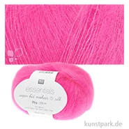 Artikelbild des Artikels “Rico Garn - Essentials Super Kid Mohair Loves Silk, 25g, 200m Farbe | Neon-Pink“