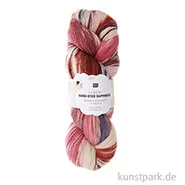 Artikelbild des Artikels “Rico Luxury Hand-Dyed Happiness, 100% Wolle, 100g, 390m, Flieder-Pink “