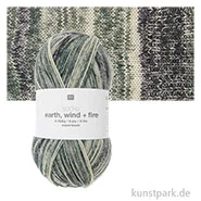 Artikelbild des Artikels “Rico Sockenwolle - Earth Wind Fire 4-fädig, 100g, 400m Farbe | Forest“