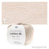 Artikelbild des Artikels “Rico Wolle - Essentials Cotton dk, 100% Baumwolle, 50g, 120m Farbe | Natur“