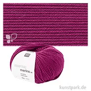 Artikelbild des Artikels “Rico Wolle - Essentials Merino dk, 100% Wolle, 50g, 120m Farbe | Beere“