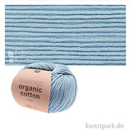 Artikelbild des Artikels “Rico Wolle - Essentials Organic Cotton aran, 100% Baumwolle, 50g, 90m Farbe | Blau“