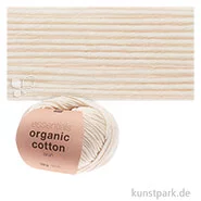 Artikelbild des Artikels “Rico Wolle - Essentials Organic Cotton aran, 100% Baumwolle, 50g, 90m Farbe | Creme“