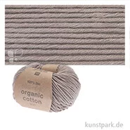 Artikelbild des Artikels “Rico Wolle - Essentials Organic Cotton aran, 100% Baumwolle, 50g, 90m Farbe | Taupe“