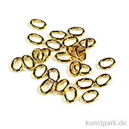 Artikelbild des Artikels “Ringel - Gold Dm 5,2x3,7 mm - 25 Stück“