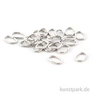 Artikelbild des Artikels “Ringel - Oval, Platin, Stärke 0,8 mm, 22 Stück “