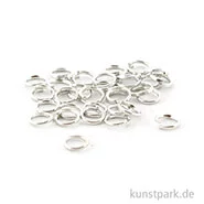 Artikelbild des Artikels “Ringel - Rund, Silber, Stärke 0,6 mm, 30 Stück “
