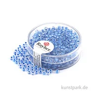 Artikelbild des Artikels “Rocailles ARKTIS gelüstert - 2,6 mm - 17 g Dose | Hellblau“