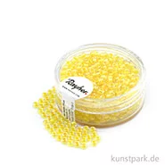 Artikelbild des Artikels “Rocailles ARKTIS gelüstert - 2,6 mm - 17 g Dose | Vanille“