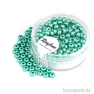 Artikelbild des Artikels “Rocailles metallic matt - 4 mm - 150 Stück Dose | Mintgrün matt“
