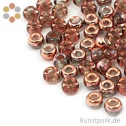 Artikelbild des Artikels “Rocailles Metallic mit Großloch - 5,5 mm - 80 Stück “