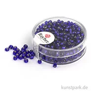 Artikelbild des Artikels “Rocailles mit Silbereinzug - 2,6 mm - 16 g Dose | Dunkelblau“