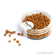 Artikelbild des Artikels “Rocailles mit Silbereinzug - 2,6 mm - 16 g Dose | Dunkelbraun“