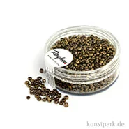 Artikelbild des Artikels “Rocailles mit Silbereinzug - 2 mm - 17 g Dose | Kupfer“