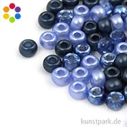 Artikelbild des Artikels “Rocailles-MIX mit Großloch - 5,5 mm - 80 Stück “