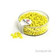 Artikelbild des Artikels “Rocailles opak - 2,6 mm - 17 g Dose | Gelb“