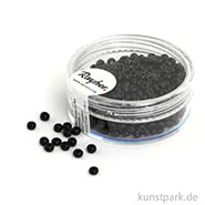 Artikelbild des Artikels “Rocailles opak - 2,6 mm - 17 g Dose | Schwarz“