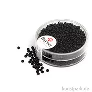 Artikelbild des Artikels “Rocailles opak - 2 mm - 17 g Dose | Schwarz“