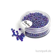 Artikelbild des Artikels “Rocailles opak gelüstert - 2 mm - 17 g Dose | Dunkelblau“
